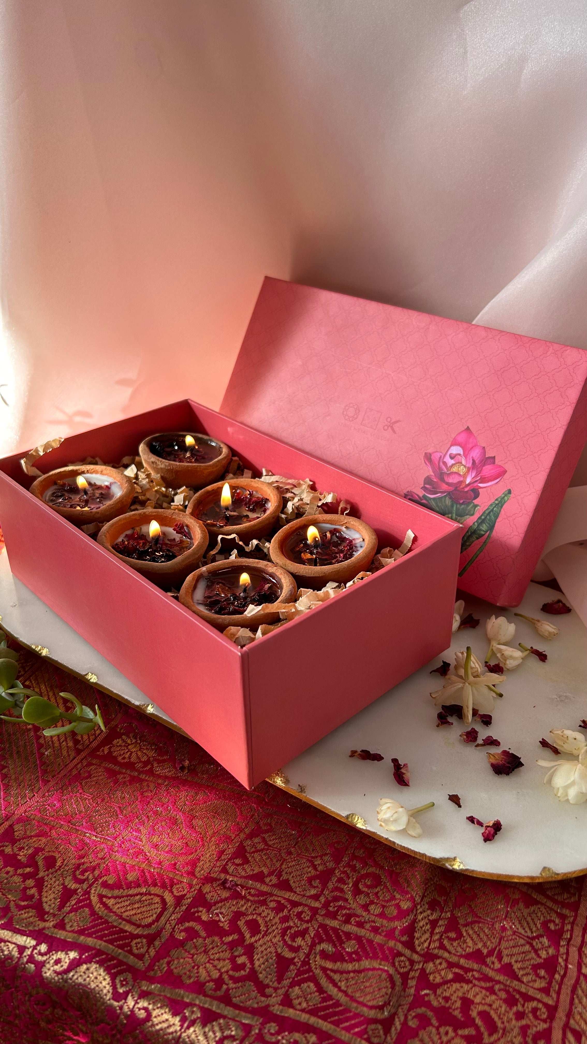 Mitti Diya Candles (set of 6)