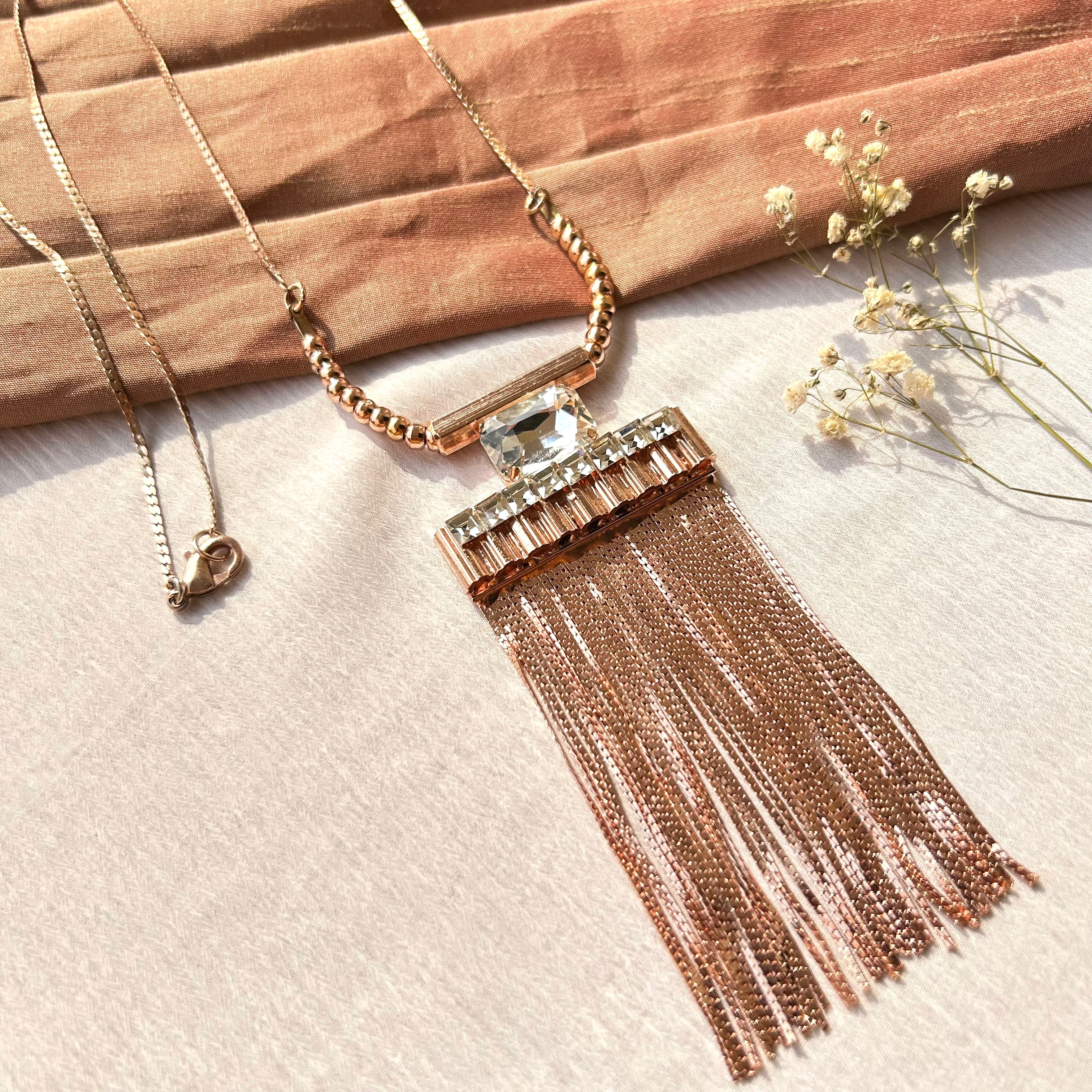 Crystal Cringe Necklace