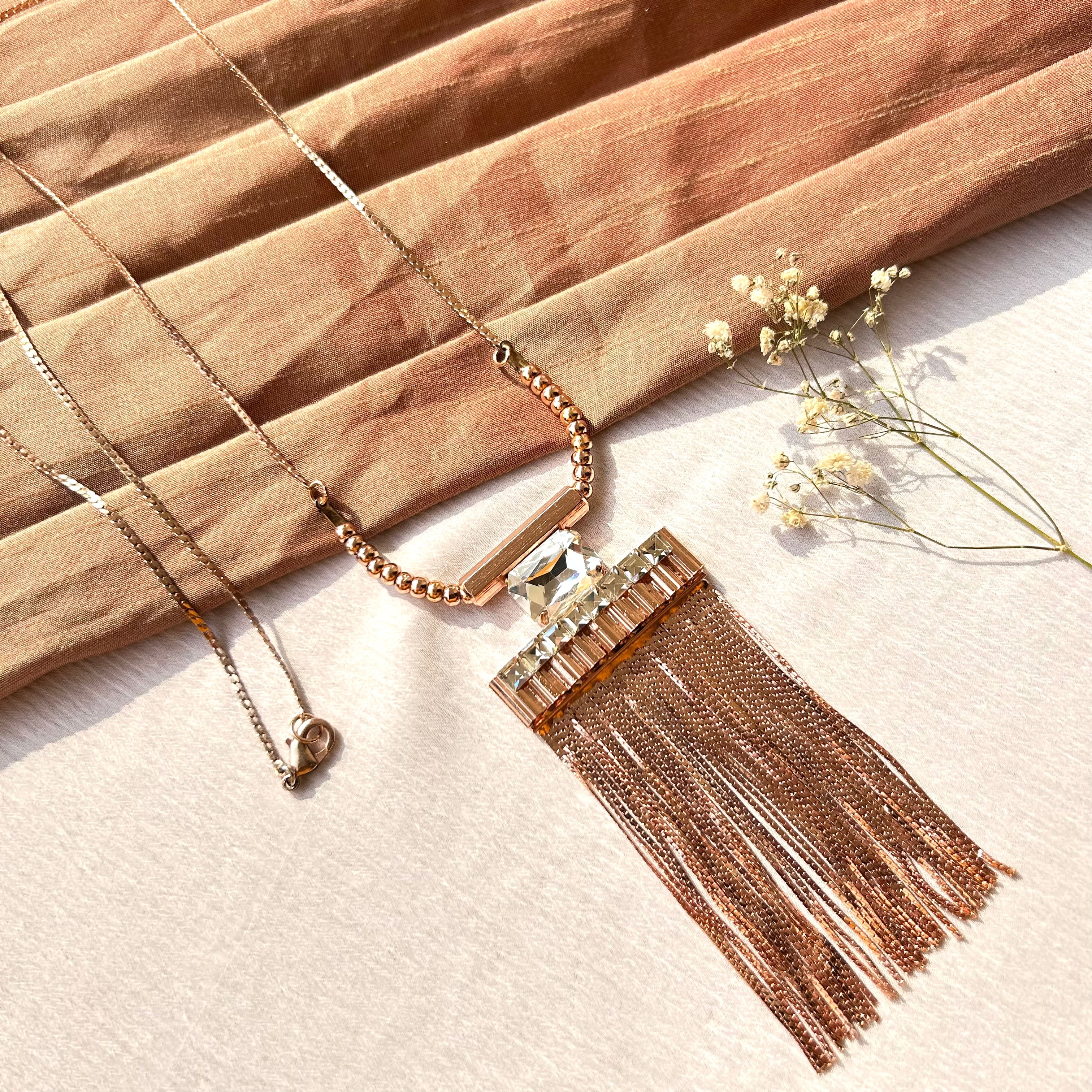 Crystal Cringe Necklace