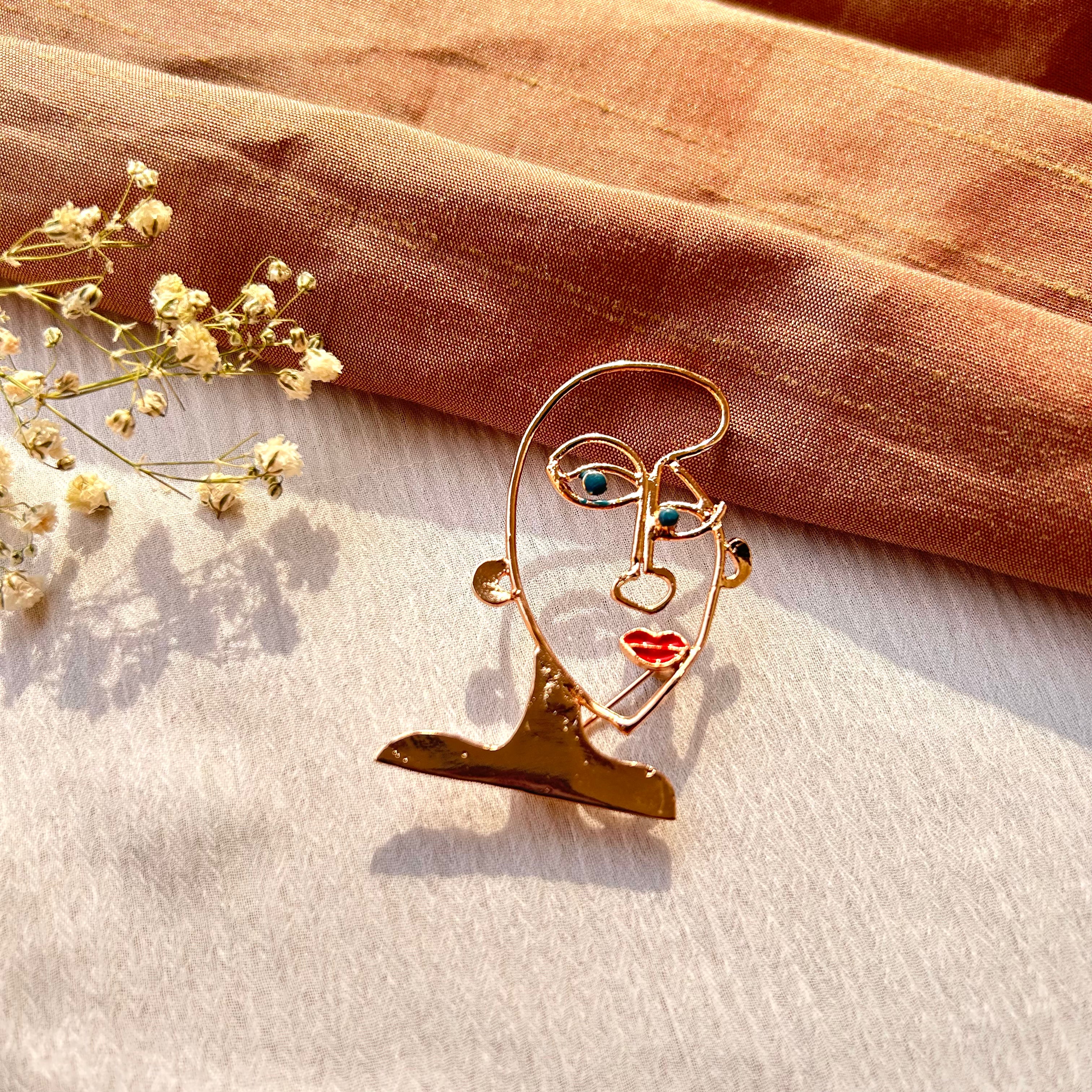 Ugly Doodle Brooch