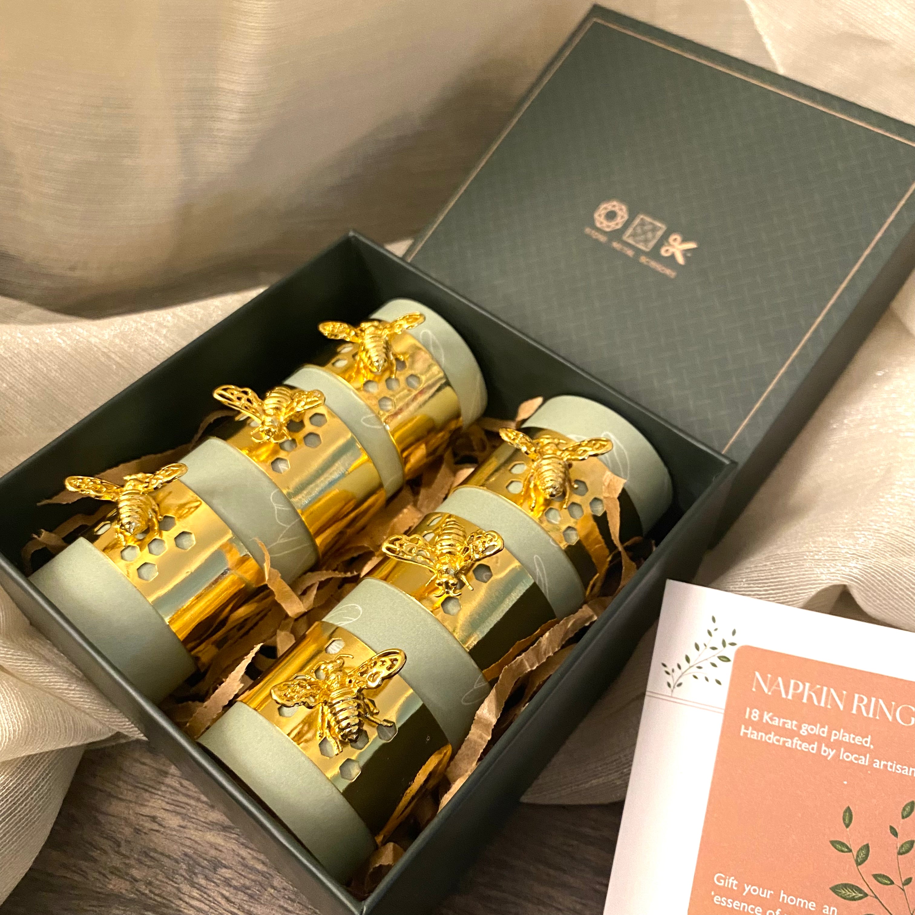 Bee Napkin Rings