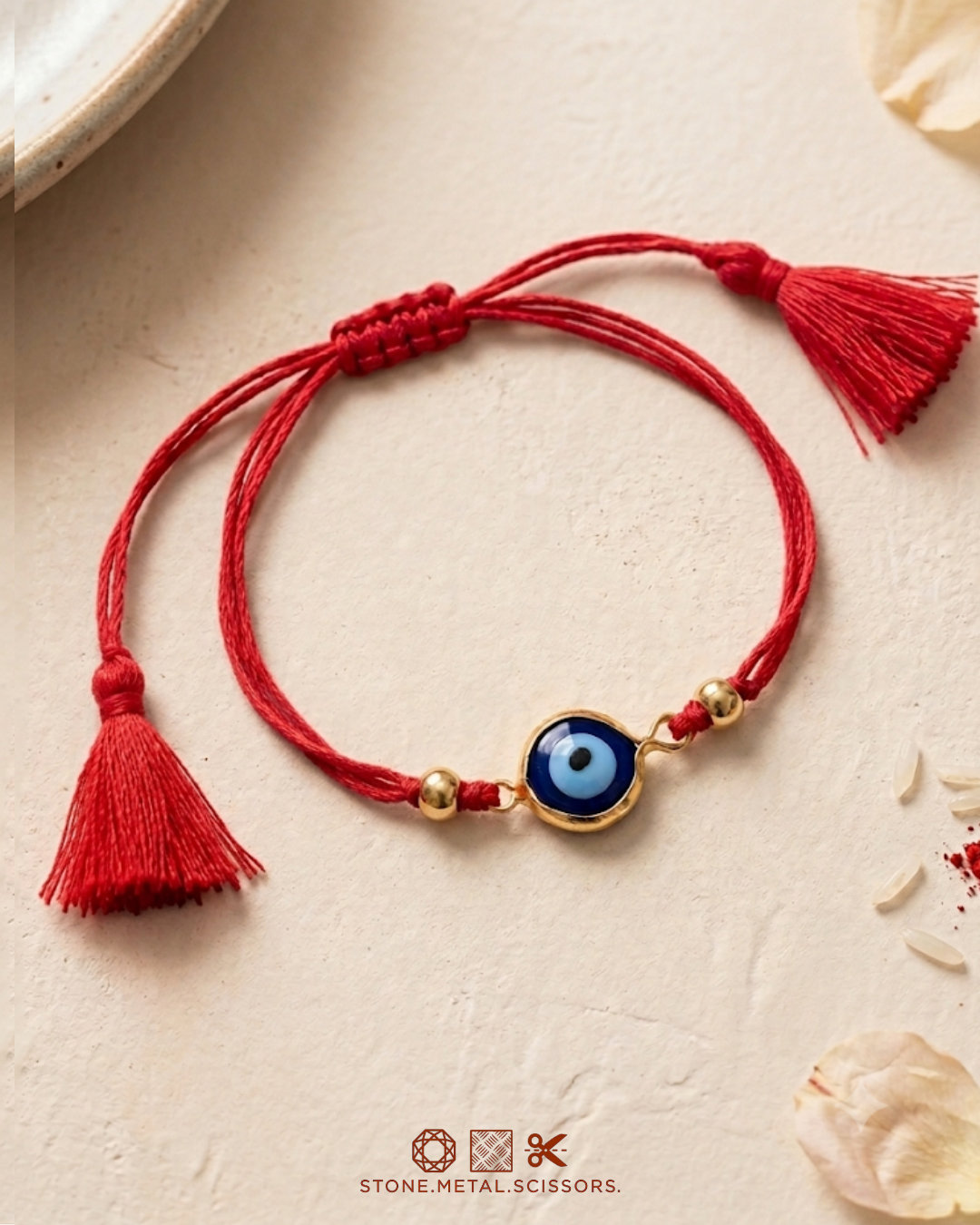 Nazariya Rakhi- Red