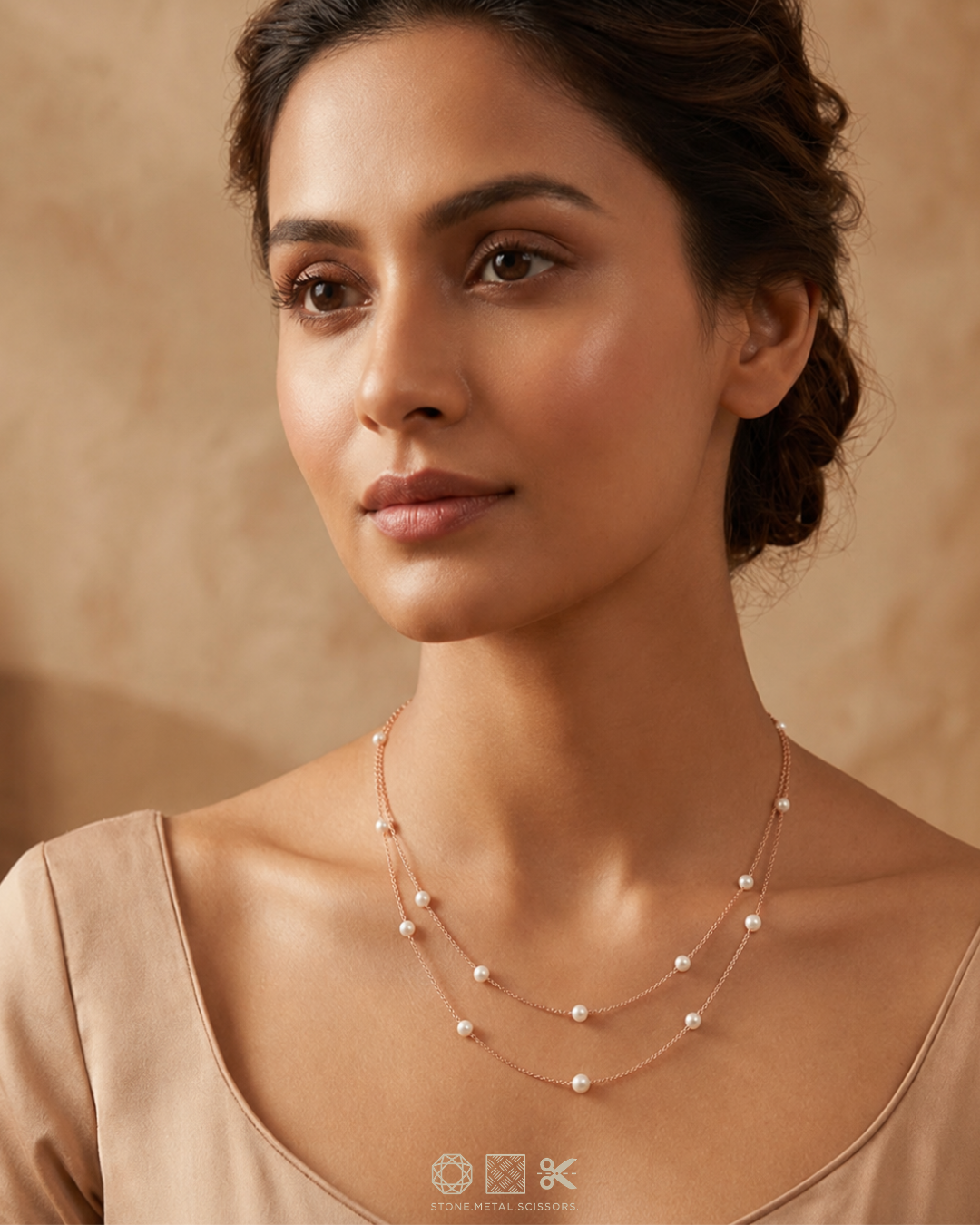 Snowdrop Cascade Necklace
