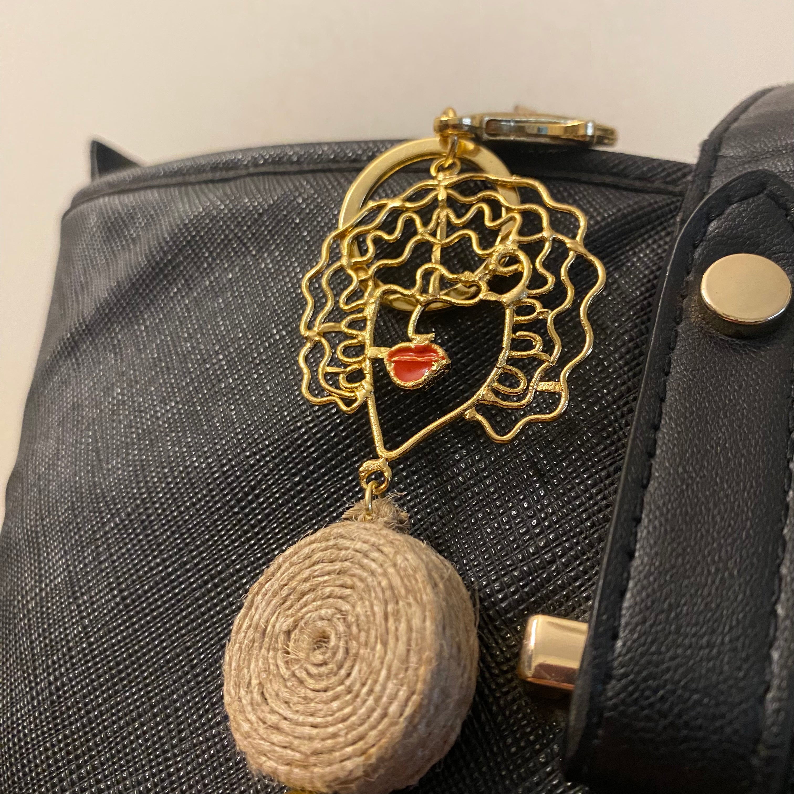 Lockdown ladki Keychain