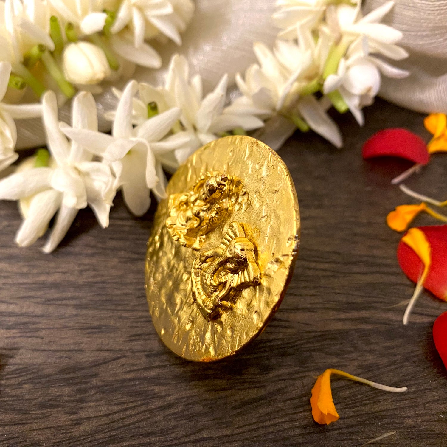 Ganesha Lakshmi Coin Stand