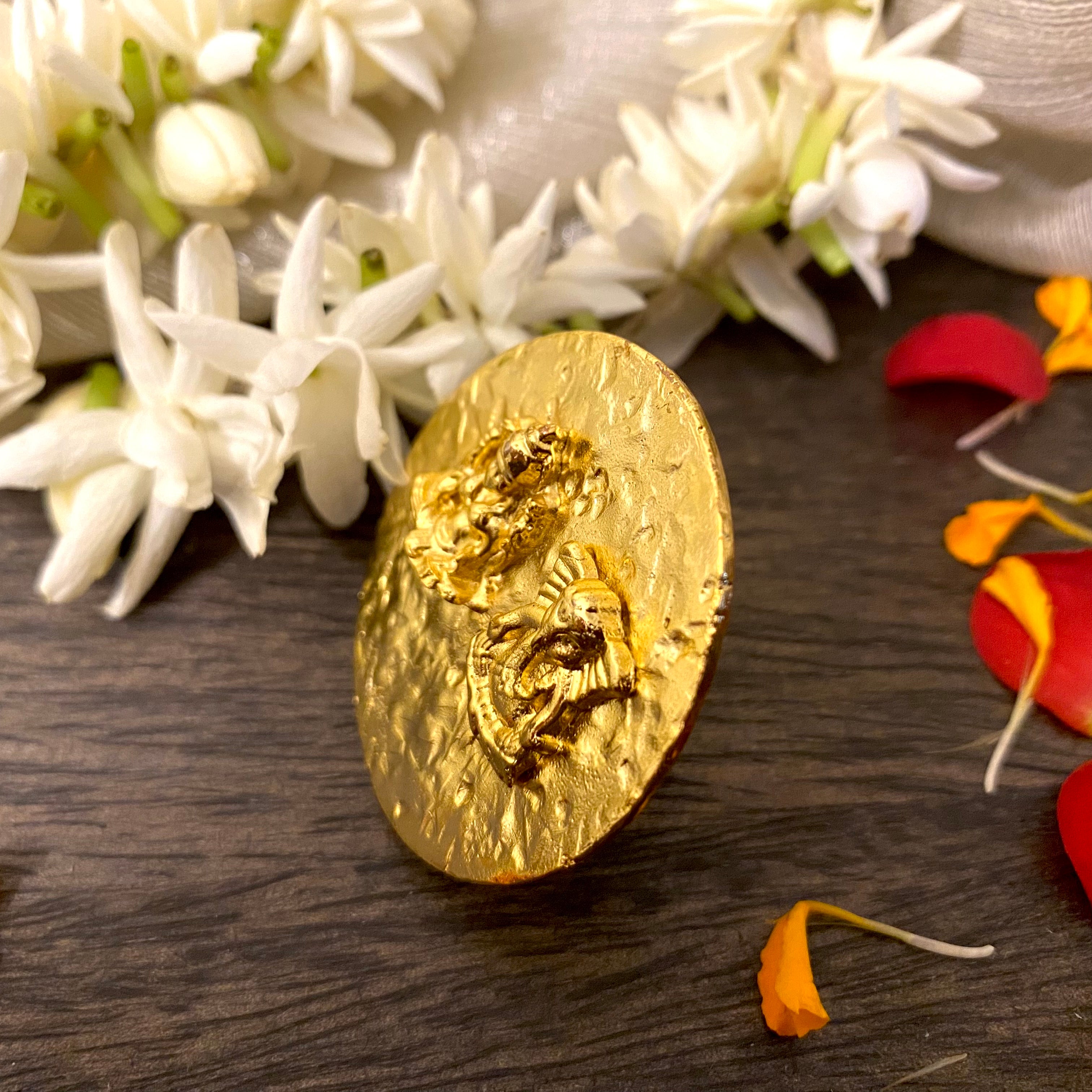 Ganesha Lakshmi Coin Stand