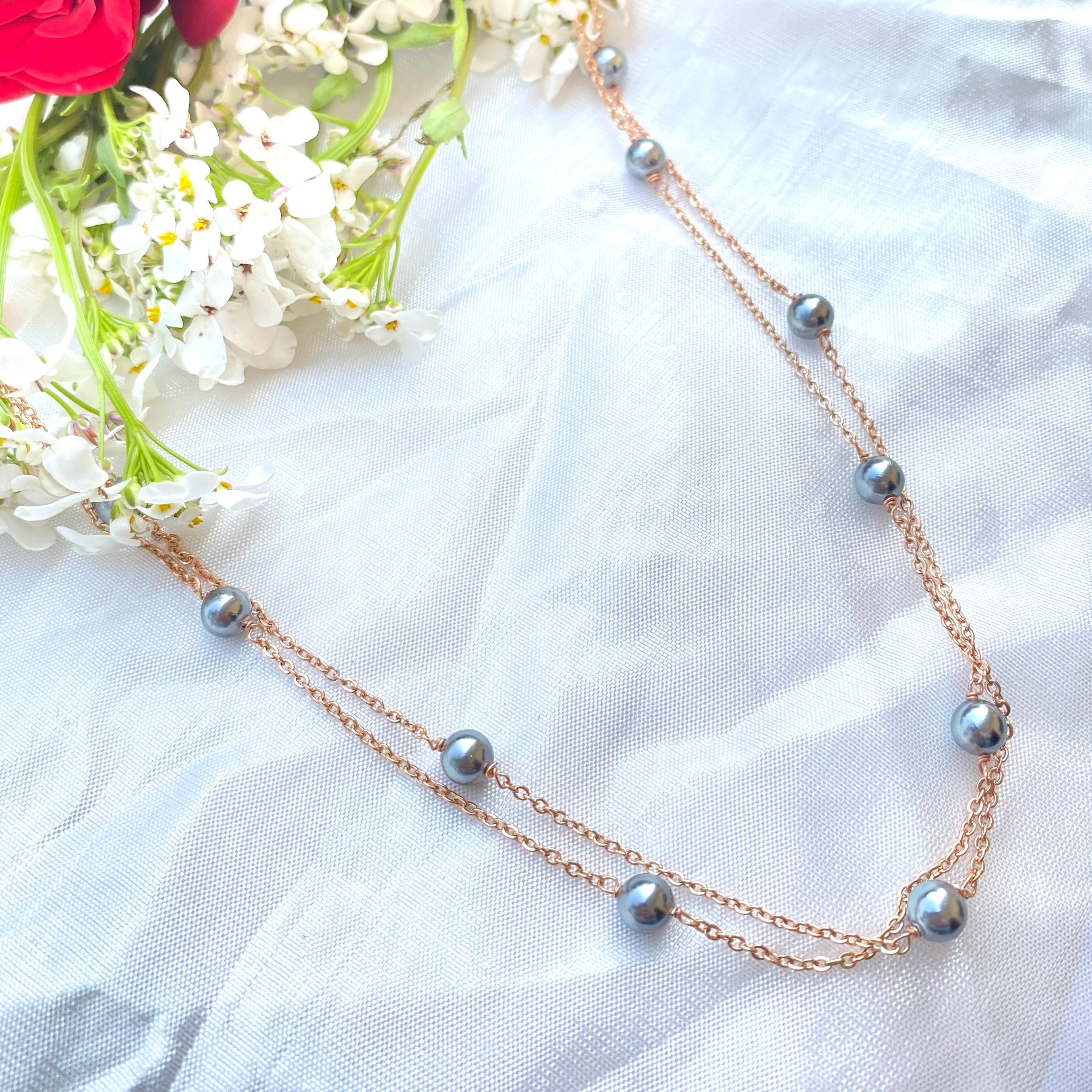 Dainty Drops Necklace