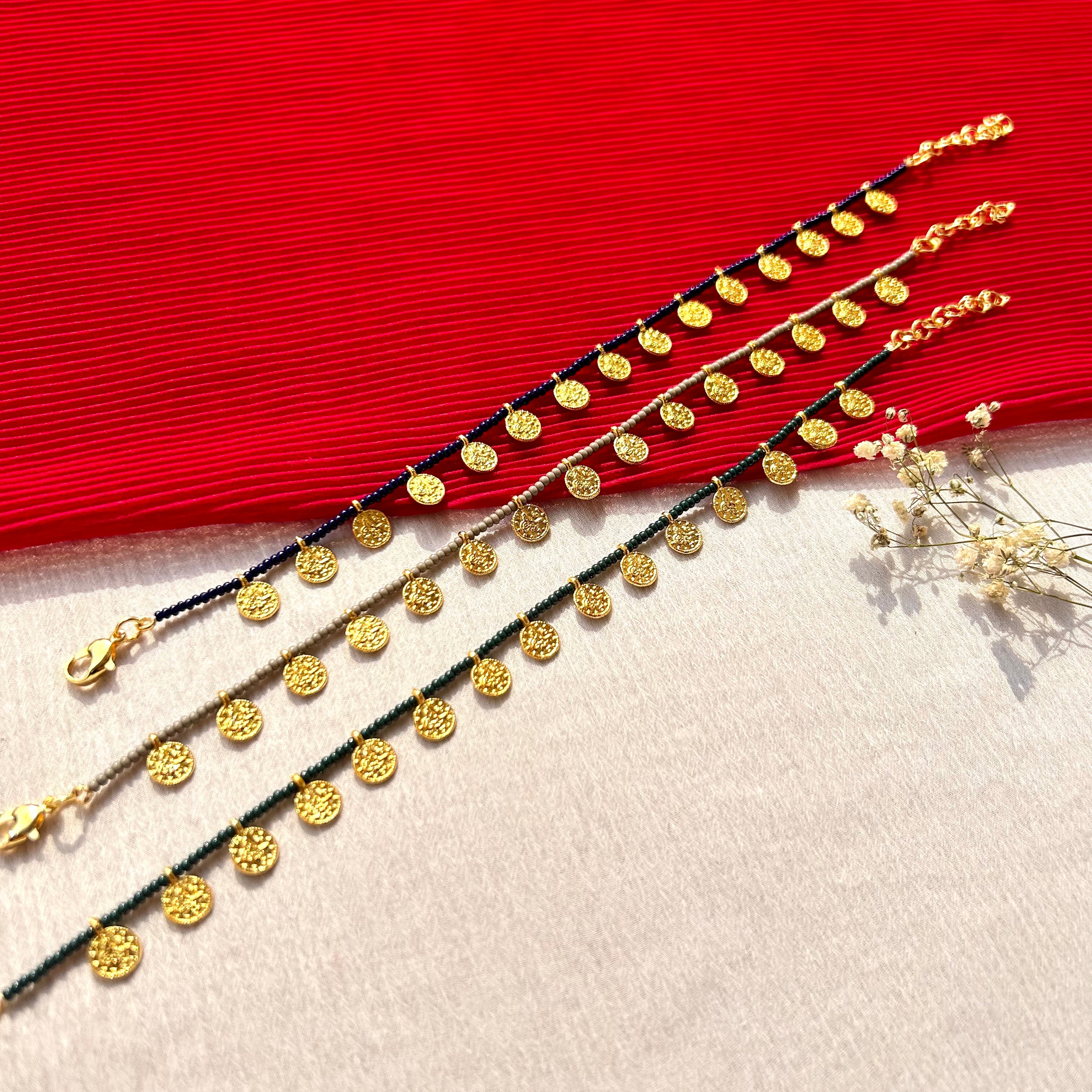 Coin Couture Anklets