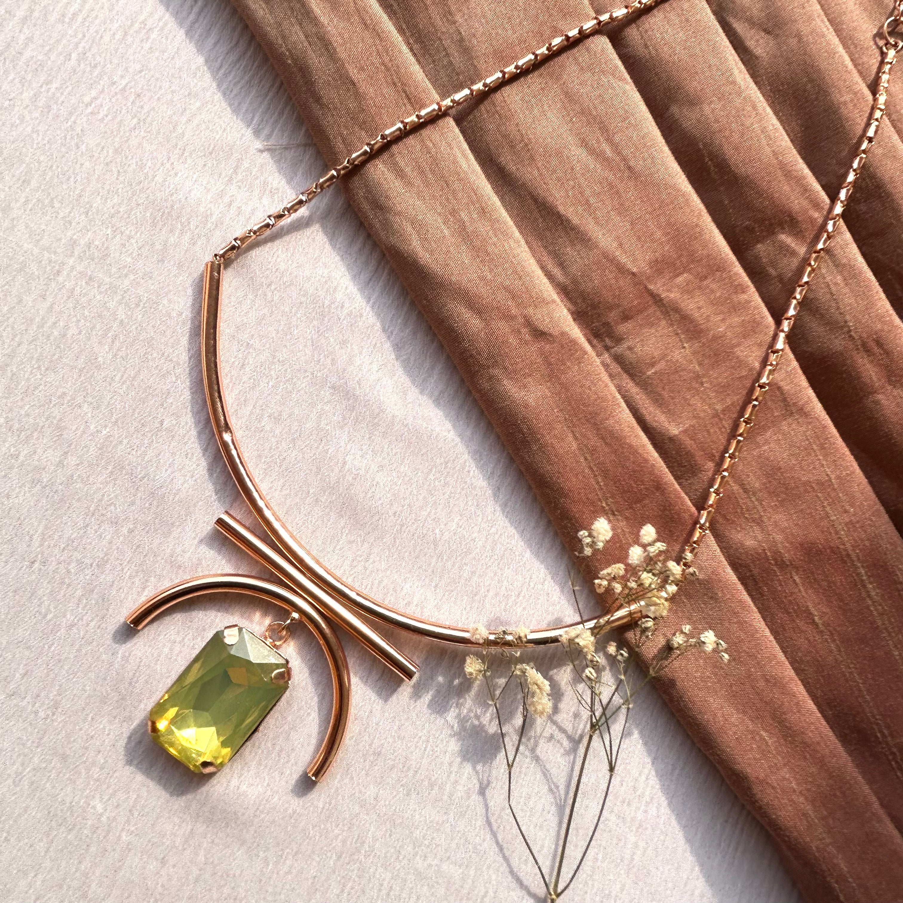 Lush Lime Necklace