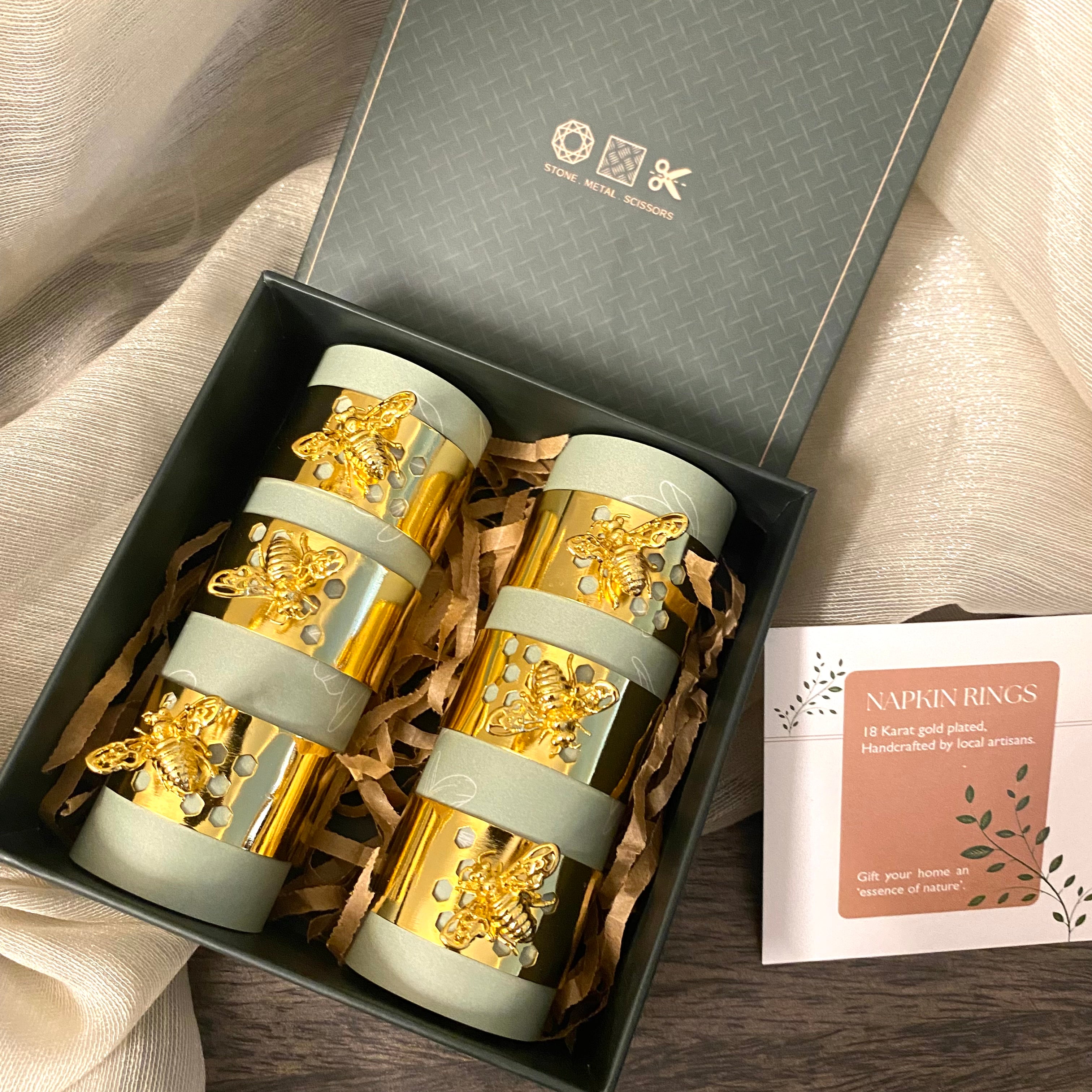 Bee Napkin Rings