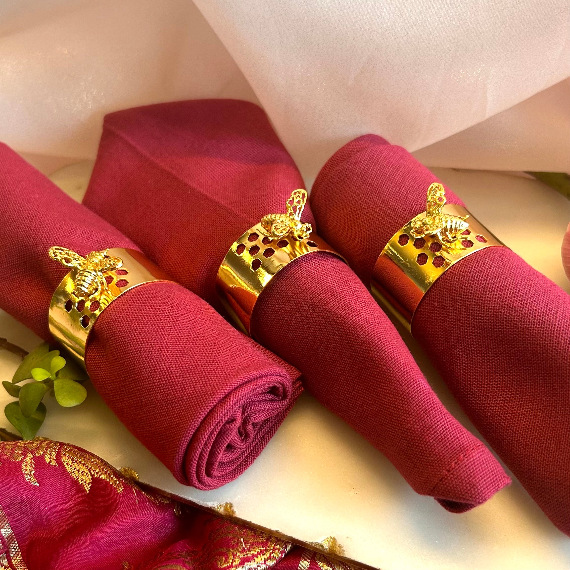 Bee Napkin Rings