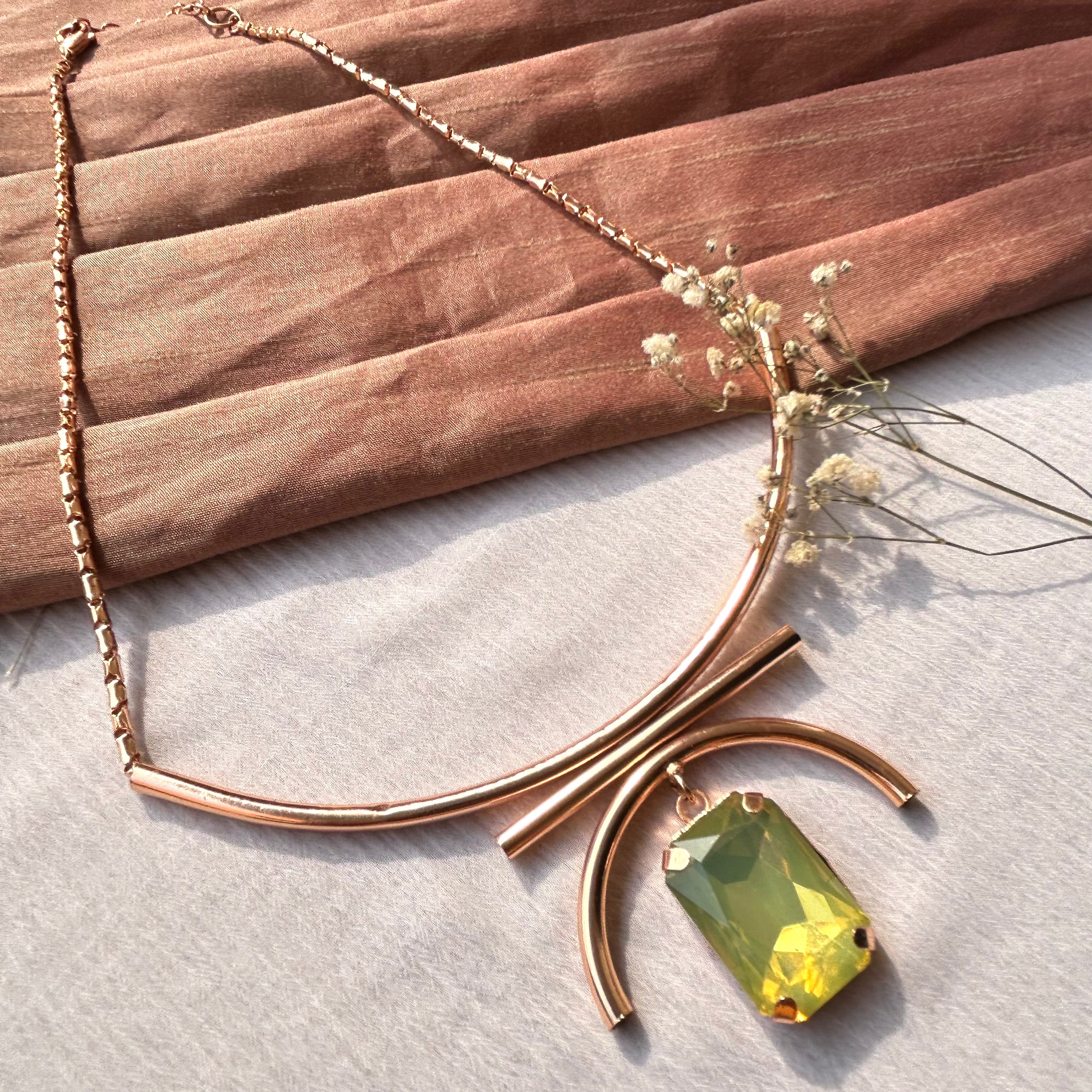 Lush Lime Necklace