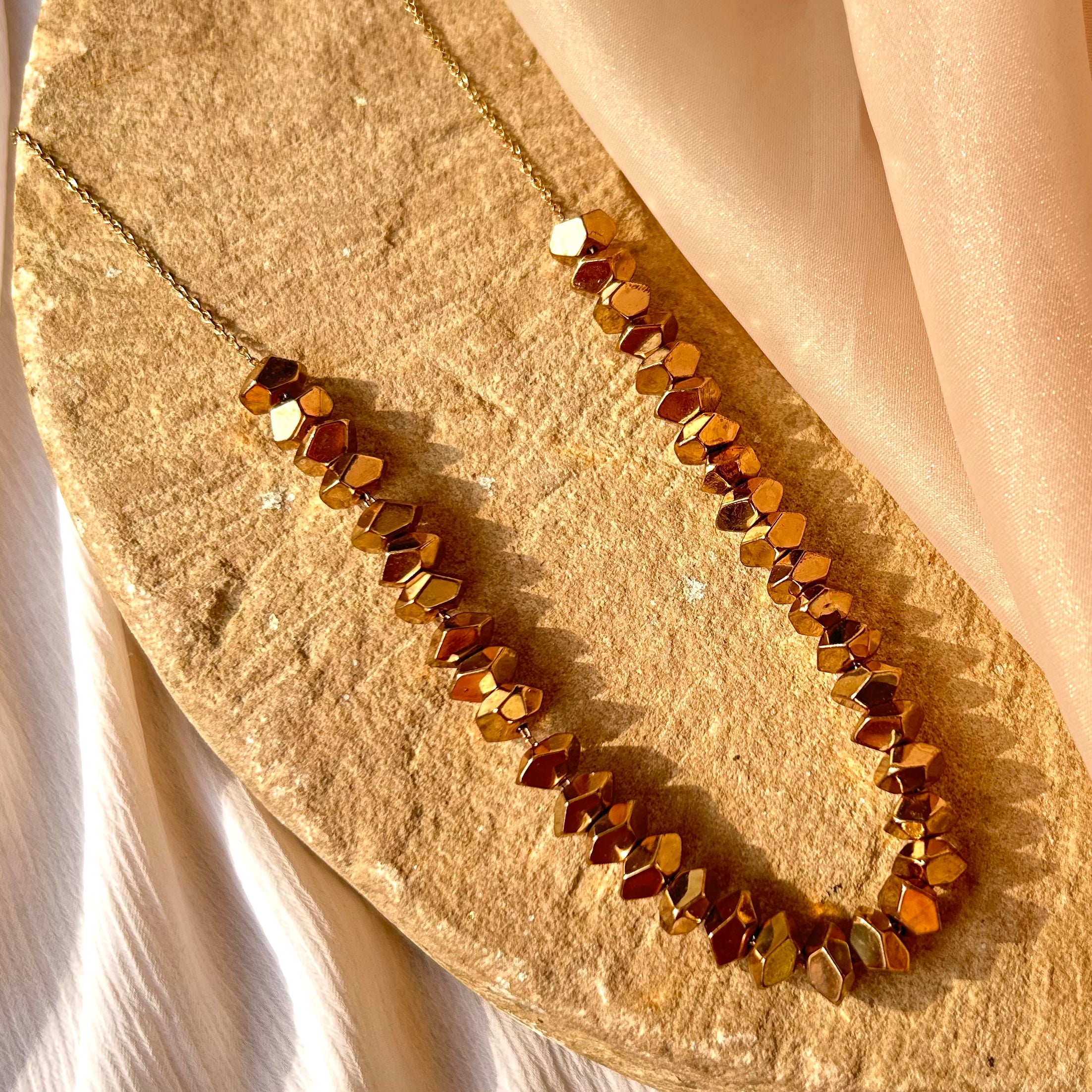 Mocha Quartz Necklace
