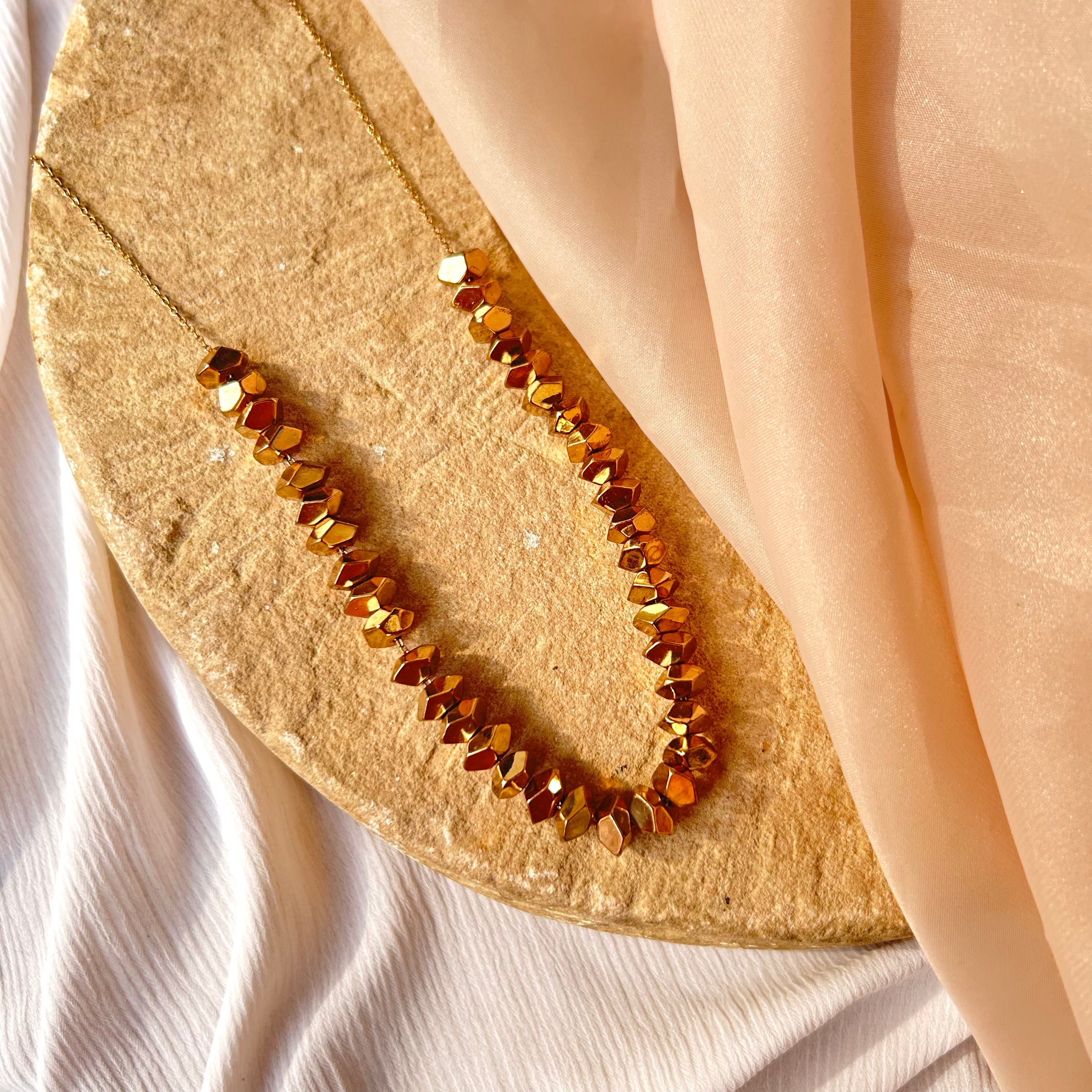 Mocha Quartz Necklace