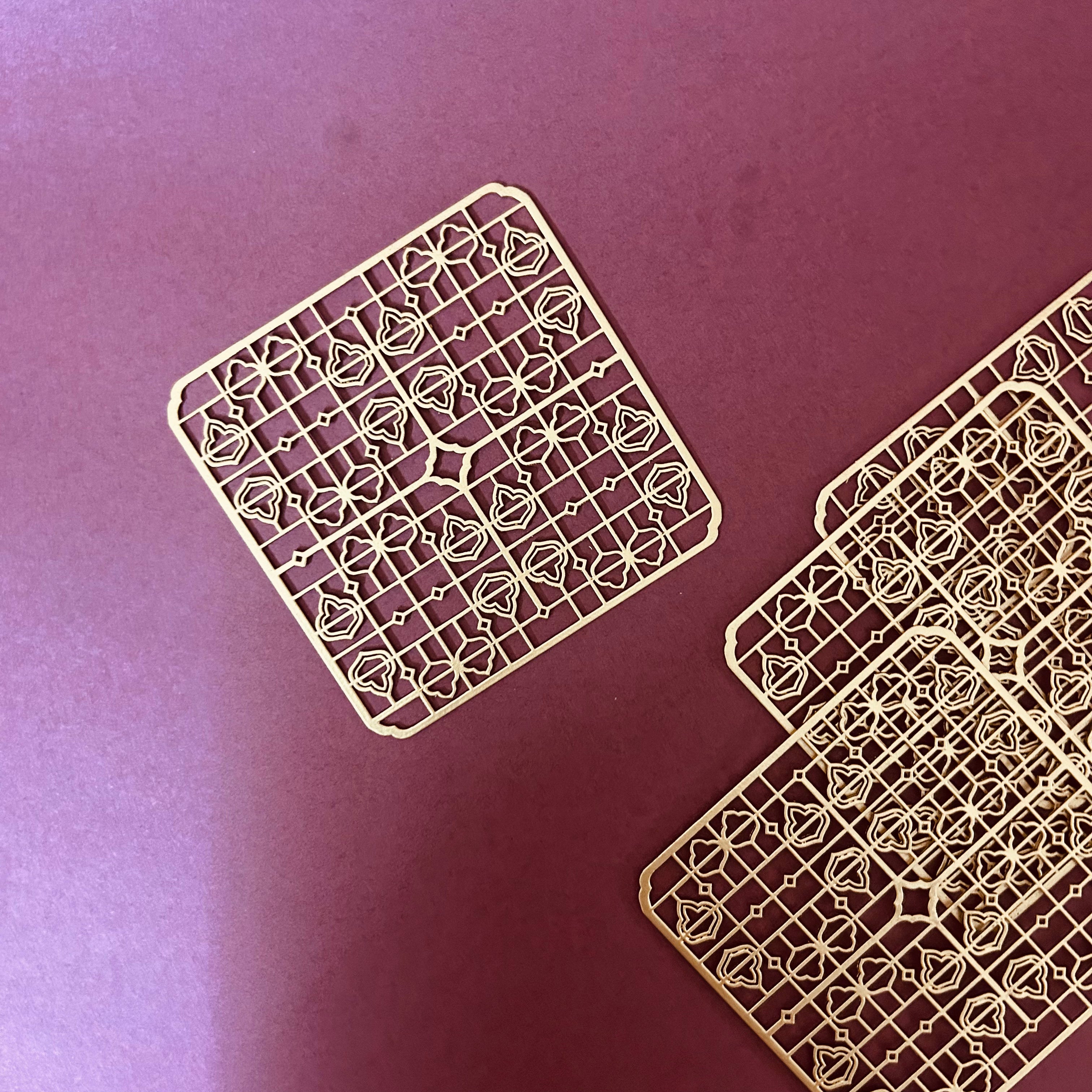 Nazm Jaali Coasters (Set of 4)