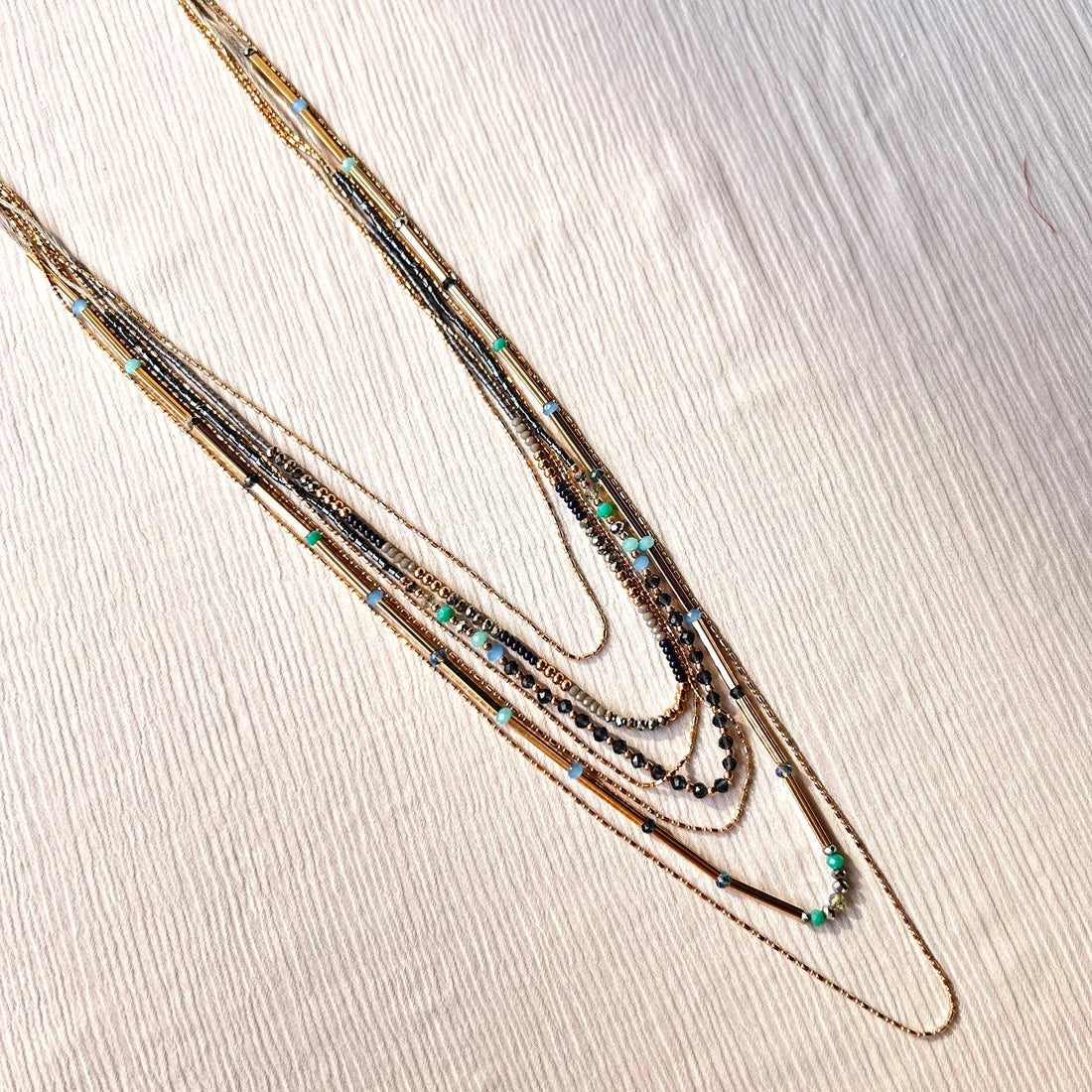 Ice Queen Beaded Necklace