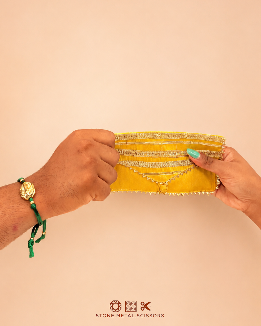 Gold Rudraksh