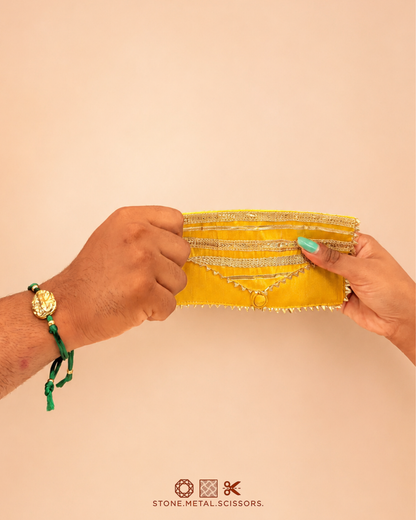 Gold Rudraksh