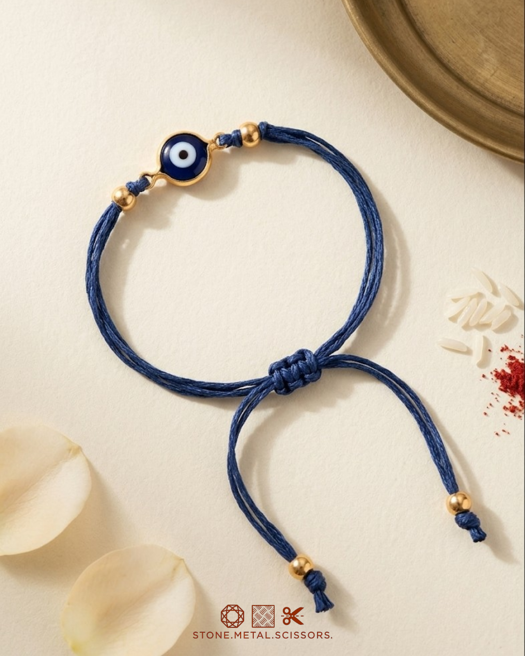 Nazariya Rakhi- Blue