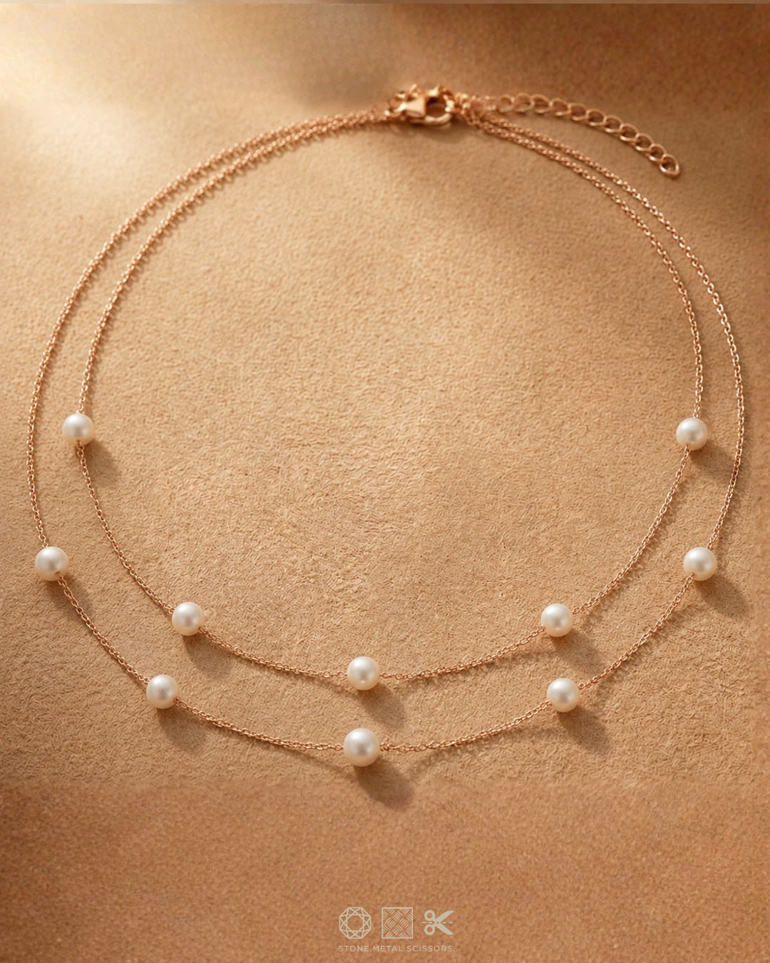 Snowdrop Cascade Necklace