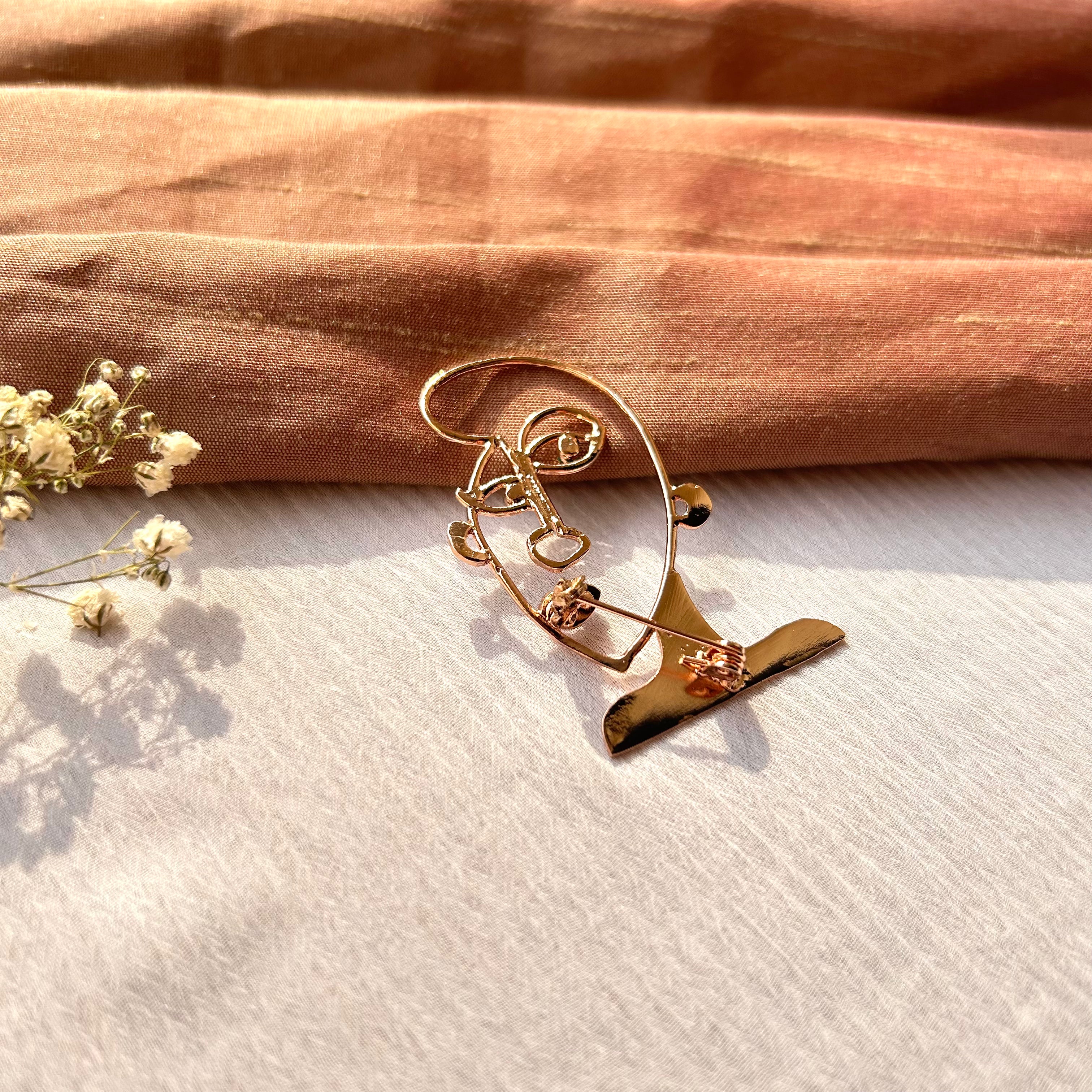 Ugly Doodle Brooch