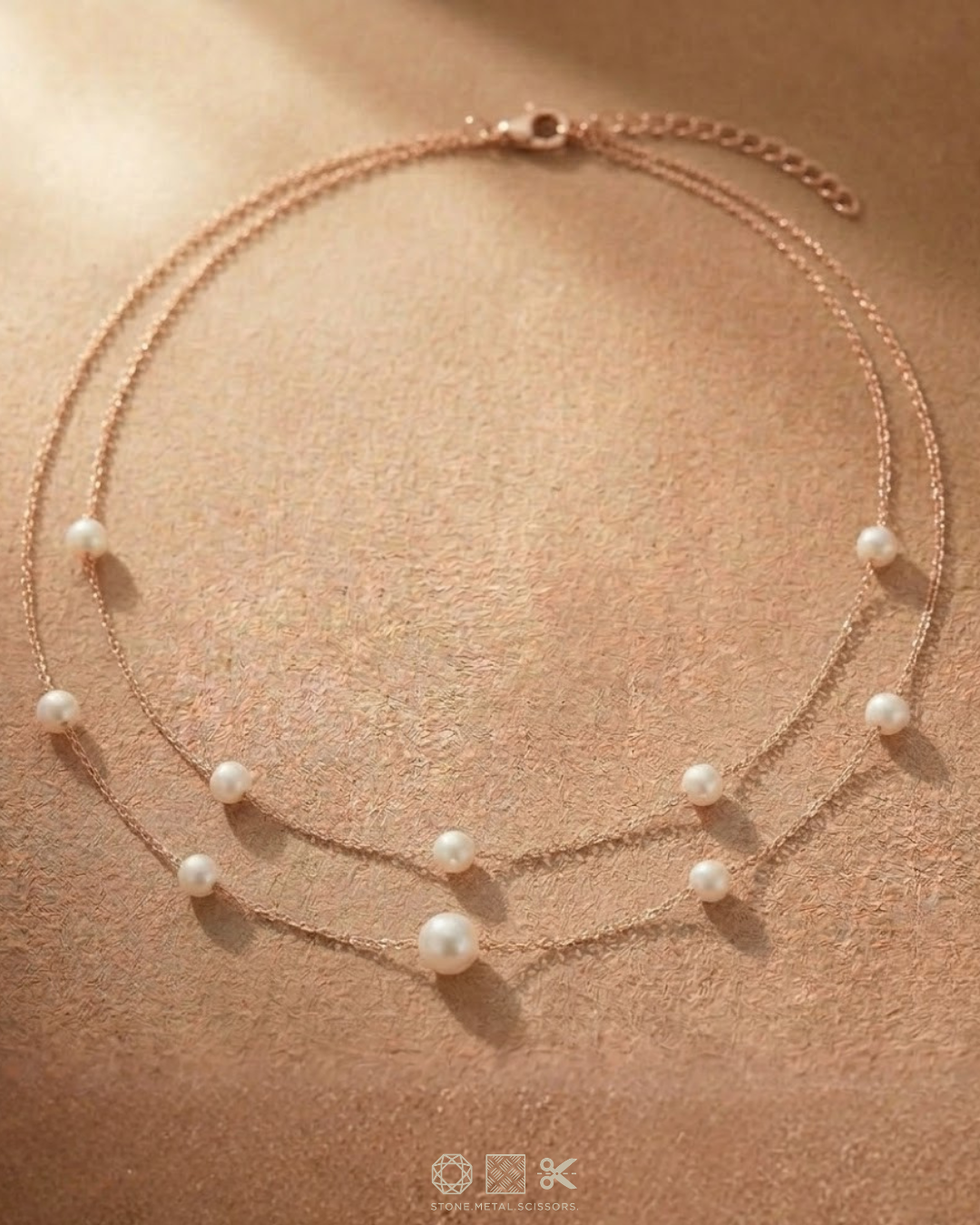 Snowdrop Cascade Necklace